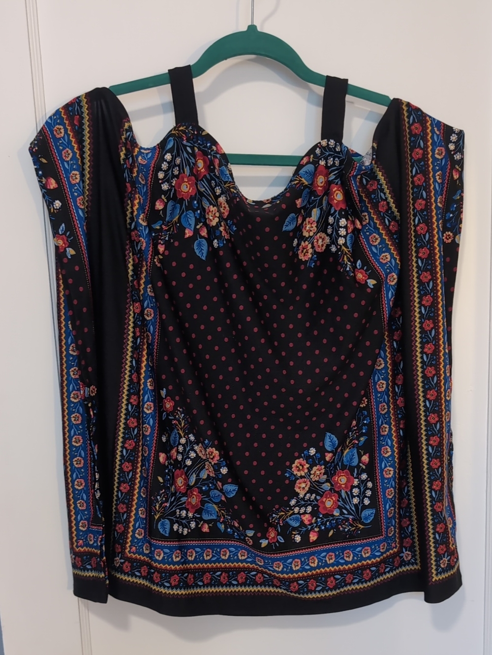 🍇 LAST CALL! Cocomo Square Handkerchief Tank with Babushka